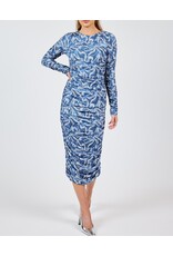 Sadie & Sage Sadie & Sage - Big Dreams Ruched Midi Dress