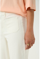 Kaffe Kaffe - Karla Twill Jean (Chalk)