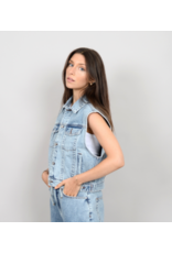 RD Style RD Style - Boranis Denim Motor Vest (Light Denim)