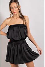 ee:some Off the Shoulder Romper (Black)