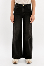 Molly Bracken Molly Bracken - High Waisted Wide leg jeans (Black)