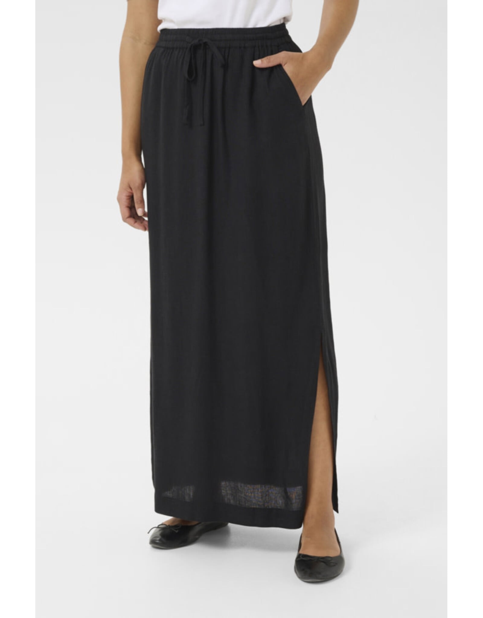 Kaffe Kaffe - Milia Skirt (Black Deep)