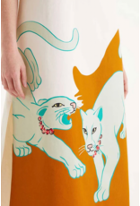 Compania Fantastica Compania Fantastica -  Jaguar Print Midi Dress