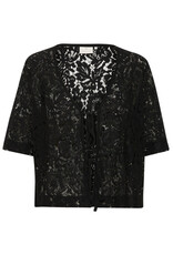 Kaffe Kaffe - Nomi Bow Blouse (Black Deep)