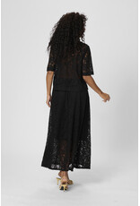 Kaffe Kaffe - Nomi Bow Blouse (Black Deep)