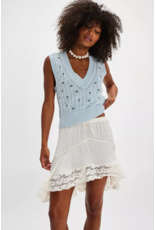 Free people Free People - Plumeria Floral V Neck Vest (Bluegrass)