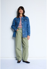 ICHI ICHI - Mira Striped Shirt (Red)