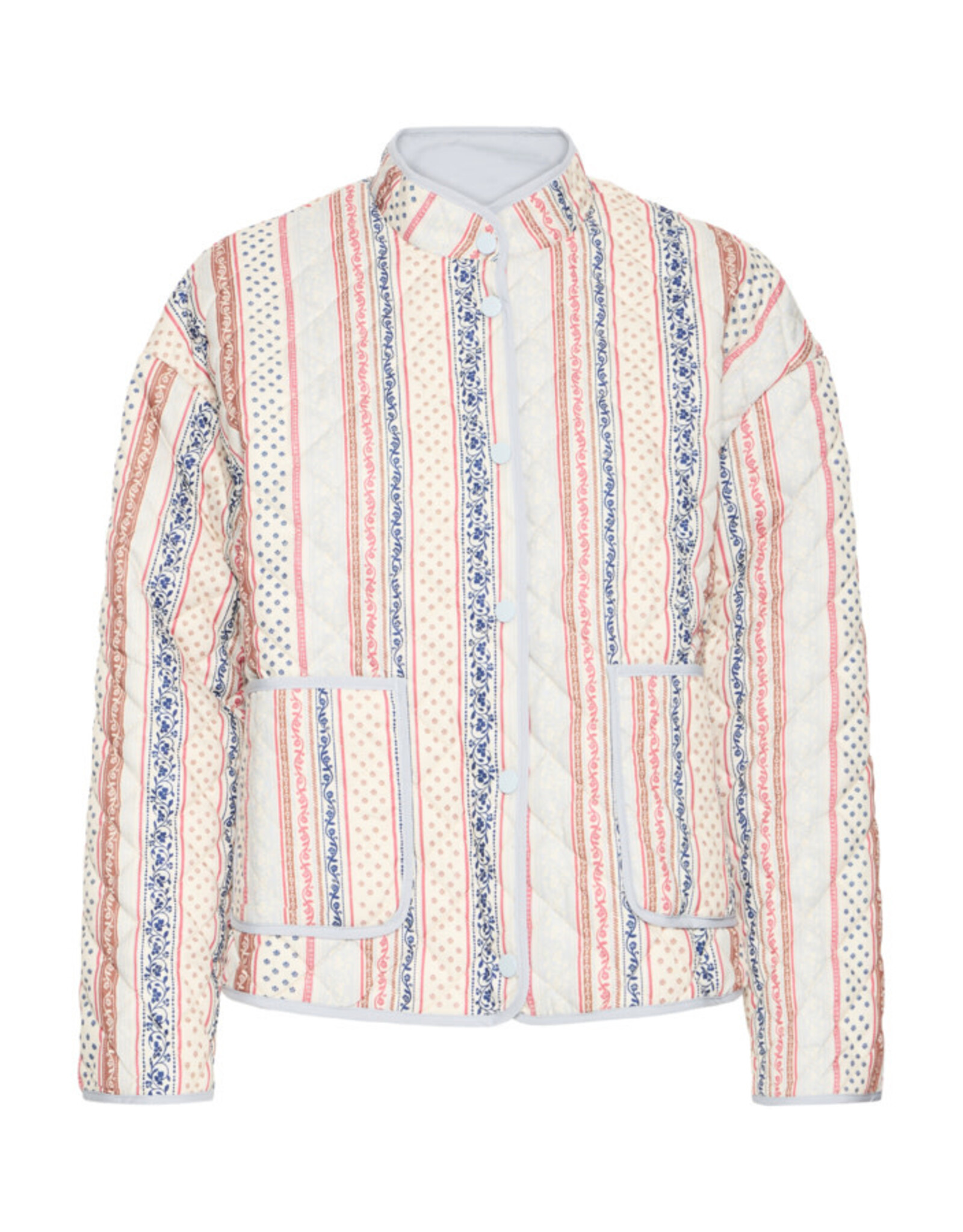 ICHI ICHI - Livanta Quilted Jacket (Teaberry)