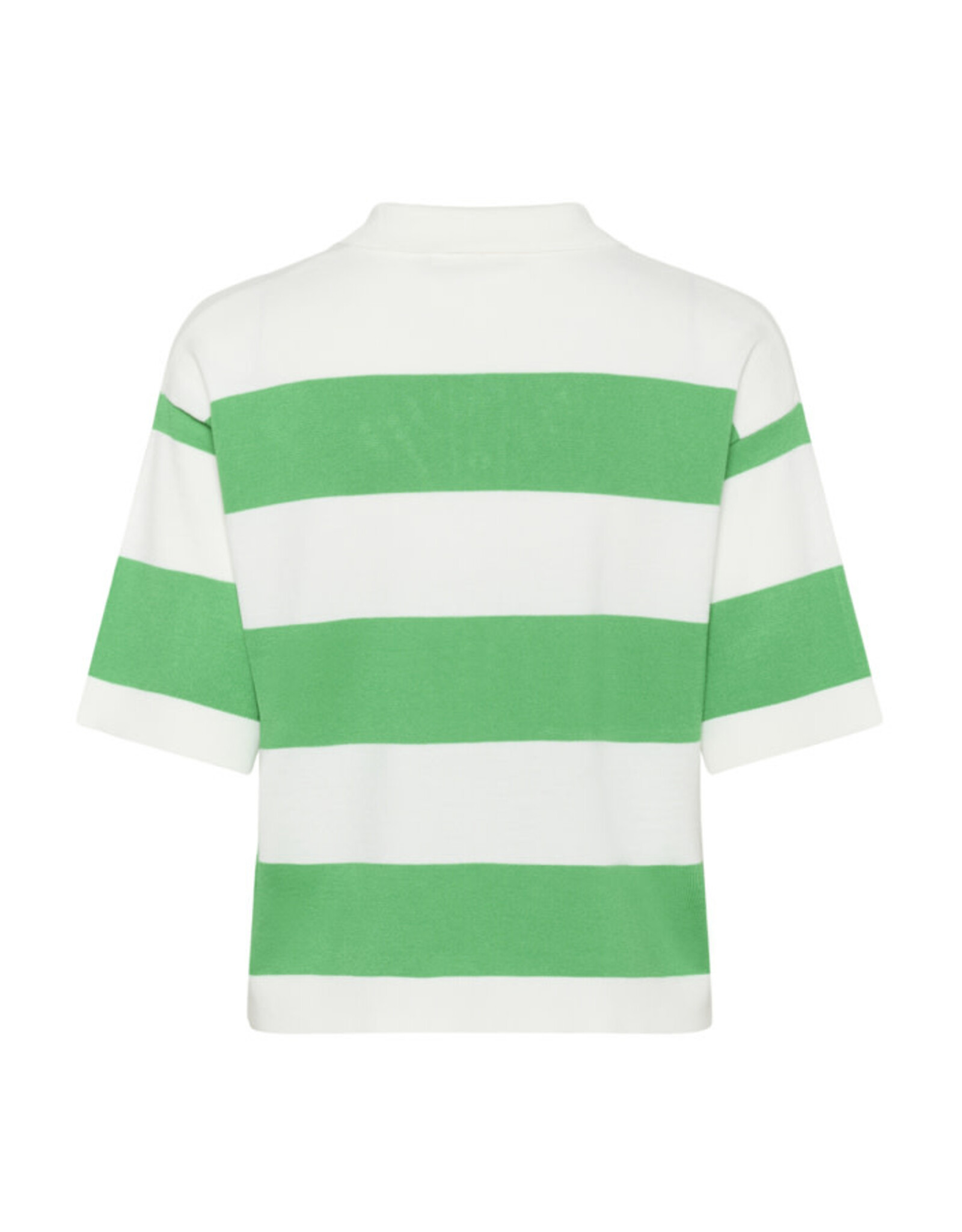 Kaffe Kaffe - Lizza Polo Knit (Bright Green / Chai)