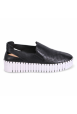 Django and Juliette Django & Juliette - Bartas (Black, White Sole Leather)