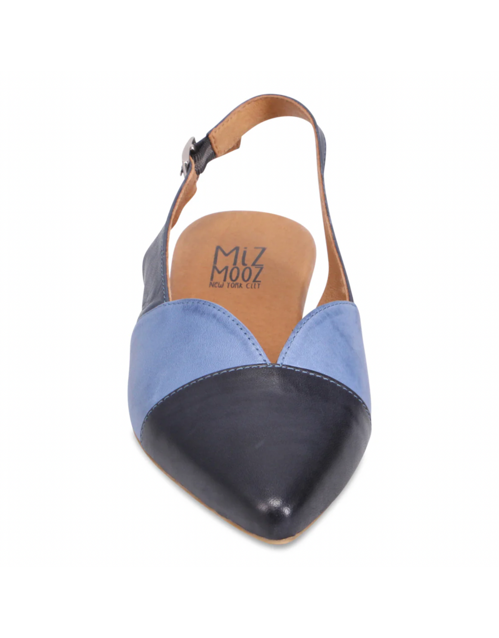 Miz Mooz Miz Mooz - Jayden Slingback Flat (Navy)