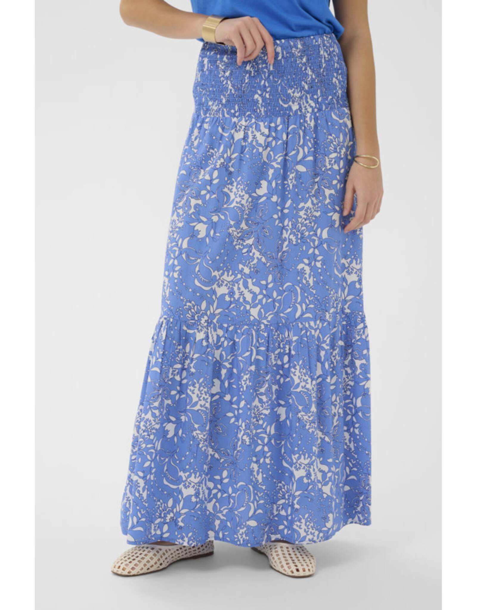 Cream Cream - Tiah Skirt (Blue Toile)