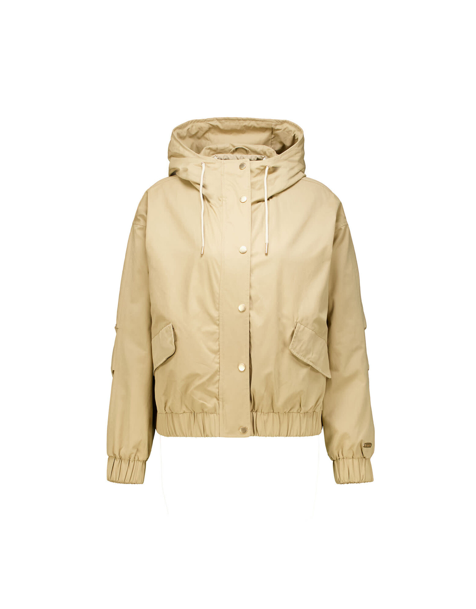 Garcia Garcia - Funnel Neck Coat (Tan)