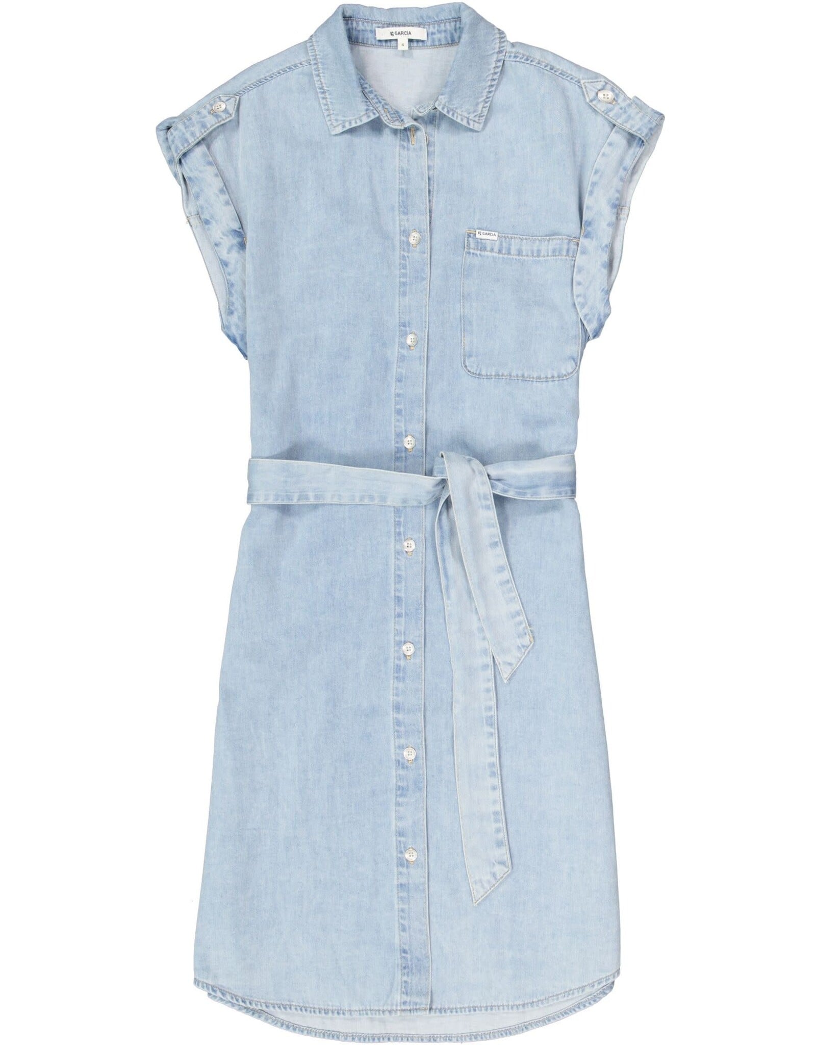 Garcia Garcia - Belted Denim Dress