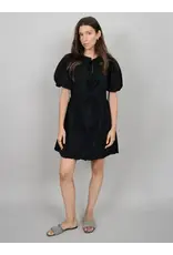 RD Style RD Style - Tally Puff Sleeve Front Tie Dress (Black)