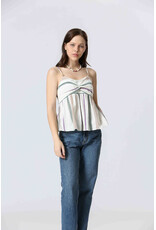 Korner Korner - Spaghetti Strap Tank (Cream)