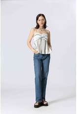 Korner Korner - Spaghetti Strap Tank (Cream)