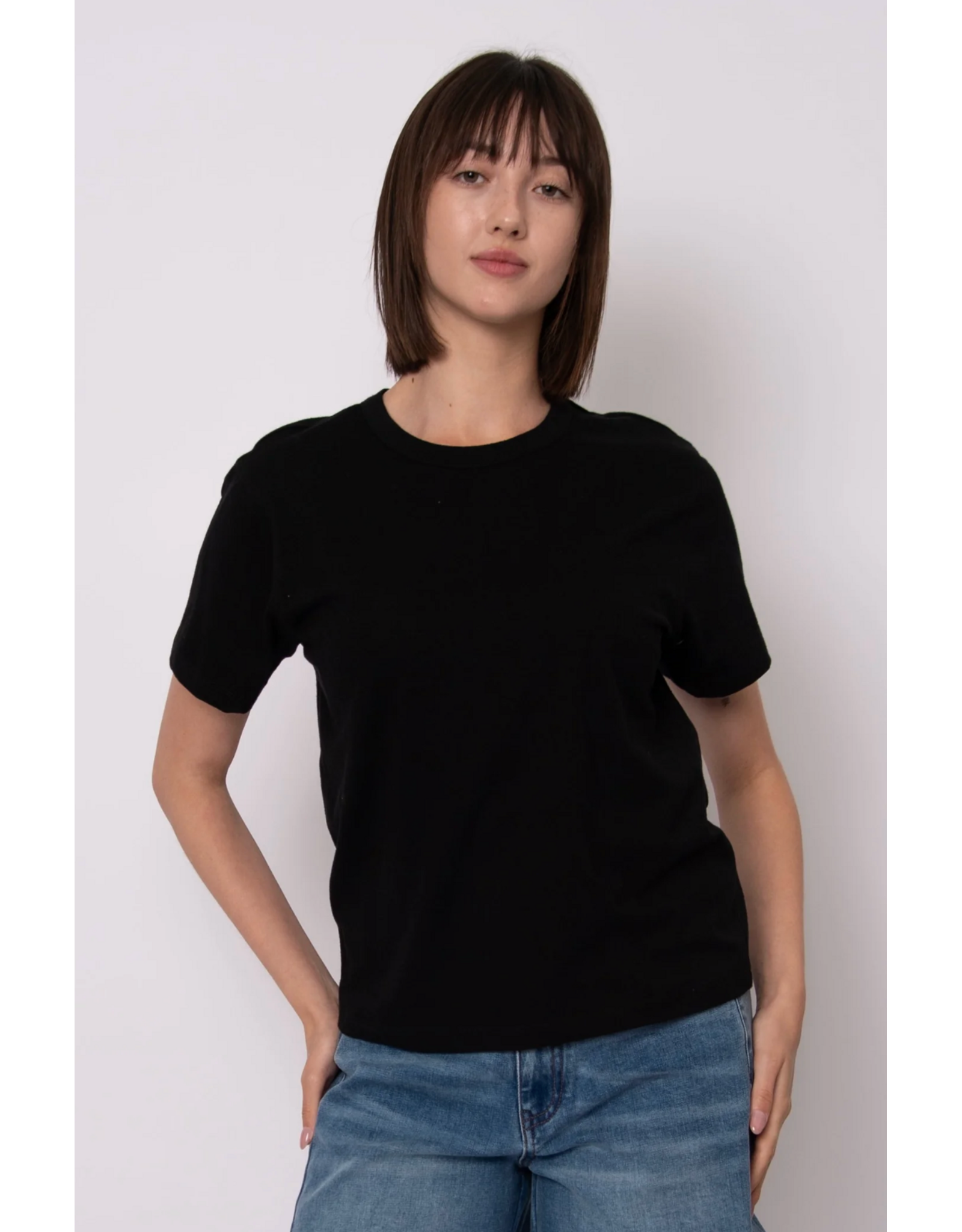 RD Style RD Style - Zaya Short Sleeve Crewneck Top (Black)