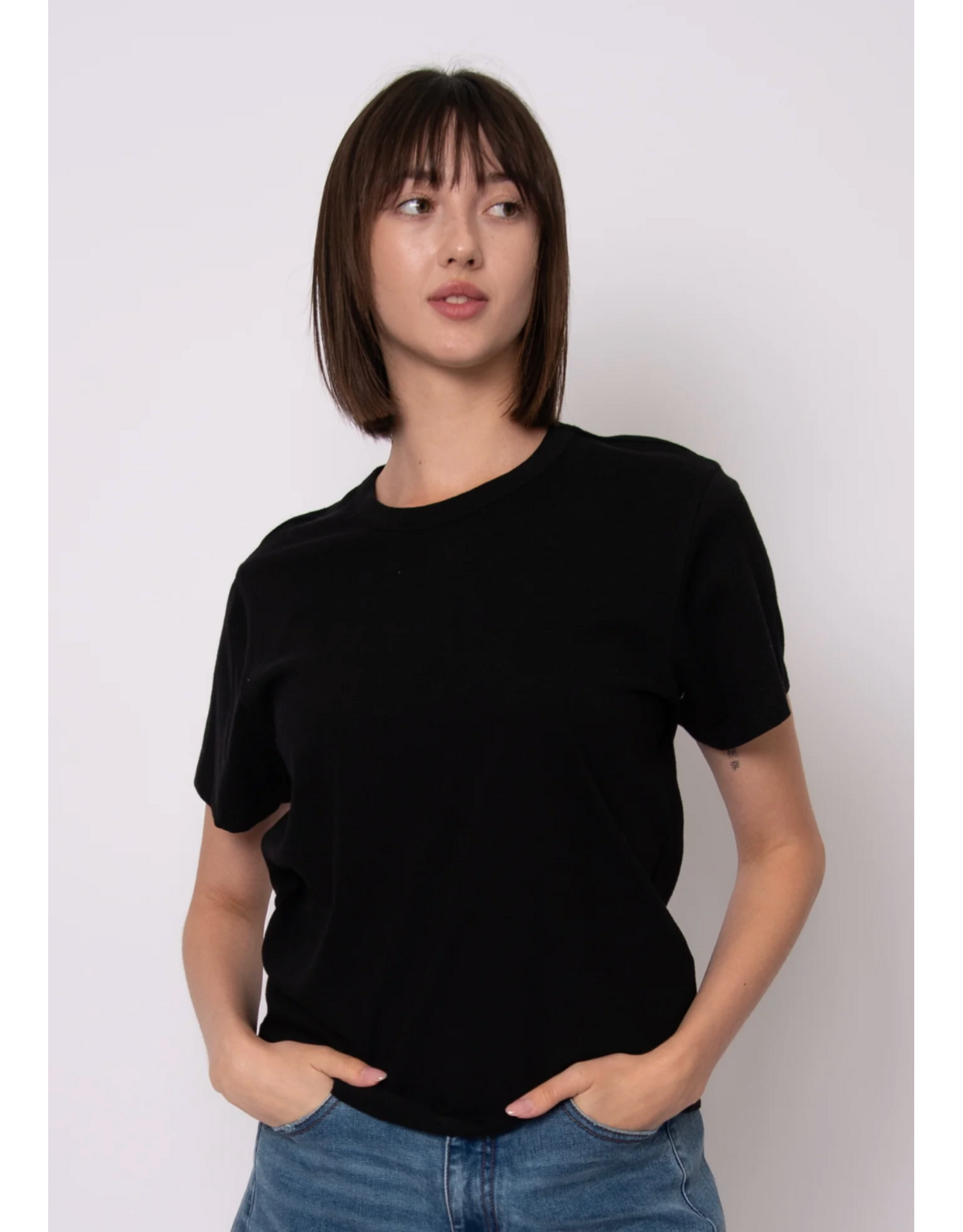RD Style RD Style - Zaya Short Sleeve Crewneck Top (Black)