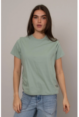 RD Style RD Style - Zaya Short Sleeve Crewneck Top (Ivy Green)