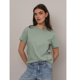 RD Style RD Style - Zaya Short Sleeve Crewneck Top (Ivy Green)