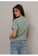 RD Style RD Style - Zaya Short Sleeve Crewneck Top (Ivy Green)