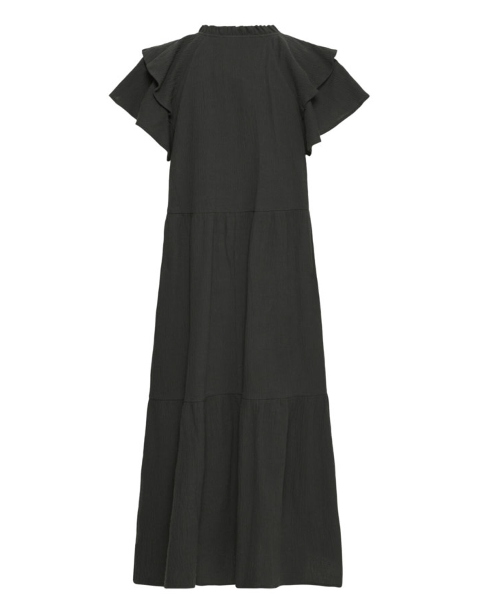 ICHI ICHI - Lifana Ruffle Sleeve Dress (Black)