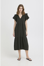 ICHI ICHI - Lifana Ruffle Sleeve Dress (Black)