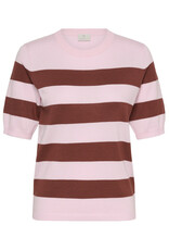 Kaffe Kaffe - Lizza stripe (Ballerina / Chalk)