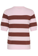 Kaffe Kaffe - Lizza stripe (Ballerina / Chalk)