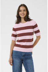 Kaffe Kaffe - Lizza stripe (Ballerina / Chalk)