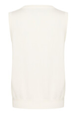 Kaffe Kaffe - Lizza Knit Vest (Chalk)