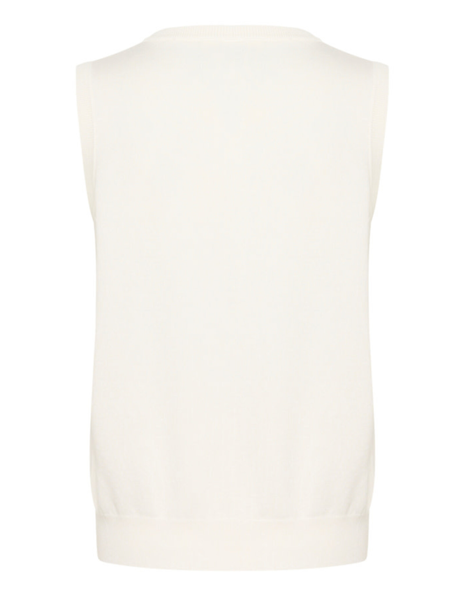 Kaffe Kaffe - Lizza Knit Vest (Chalk)