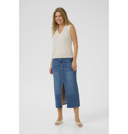 Kaffe Kaffe - Lizza Knit Vest (Chalk)