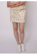 RD Style RD Style - Skie Stretch Twill Mini Skirt (Floral)