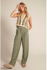 RD Style RD Style - Sleeveless Cardigan (Natural Green)