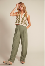 RD Style RD Style - Sleeveless Cardigan (Natural Green)
