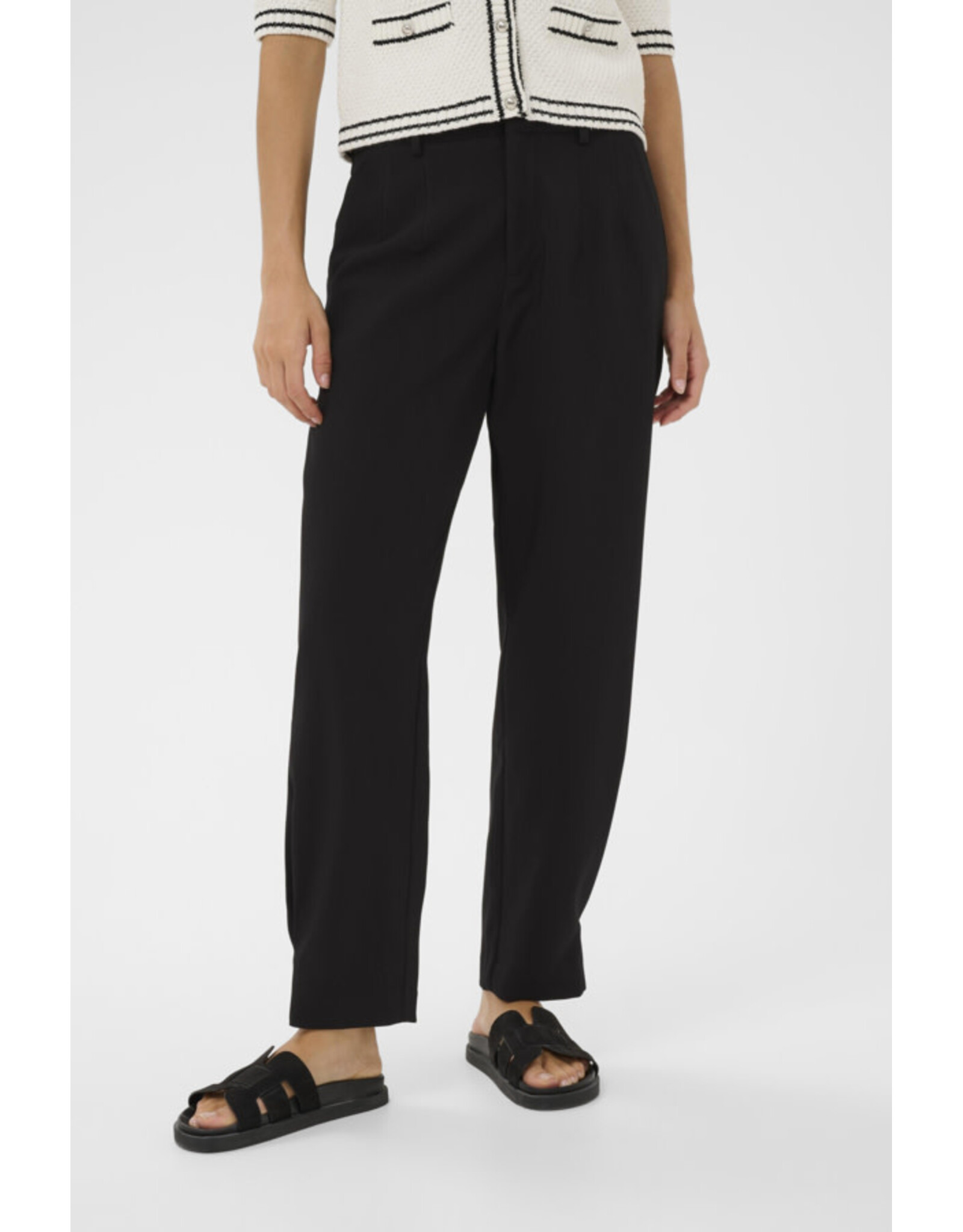 Kaffe Kaffe - Hella Trousers (Black Deep)