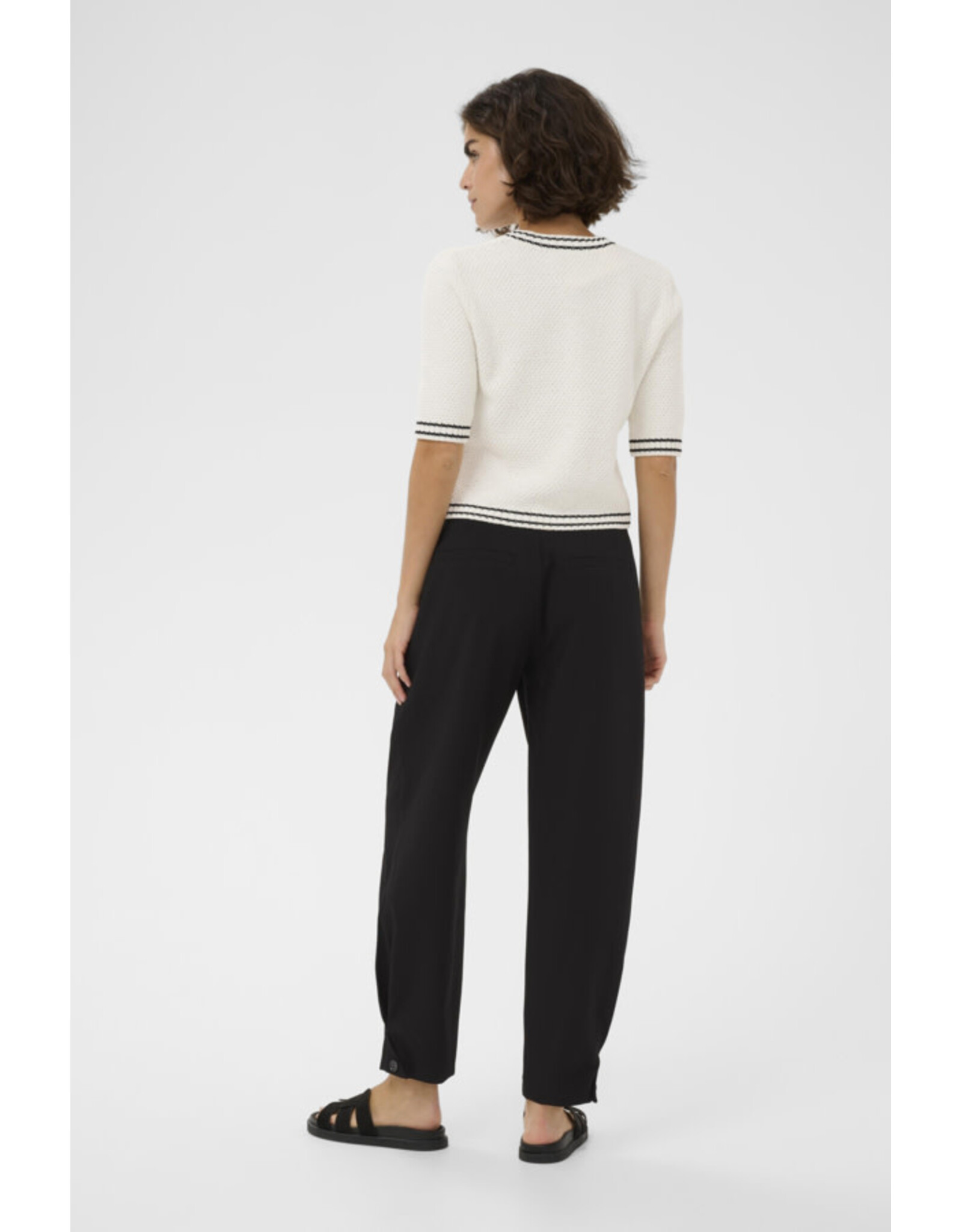 Kaffe Kaffe - Hella Trousers (Black Deep)