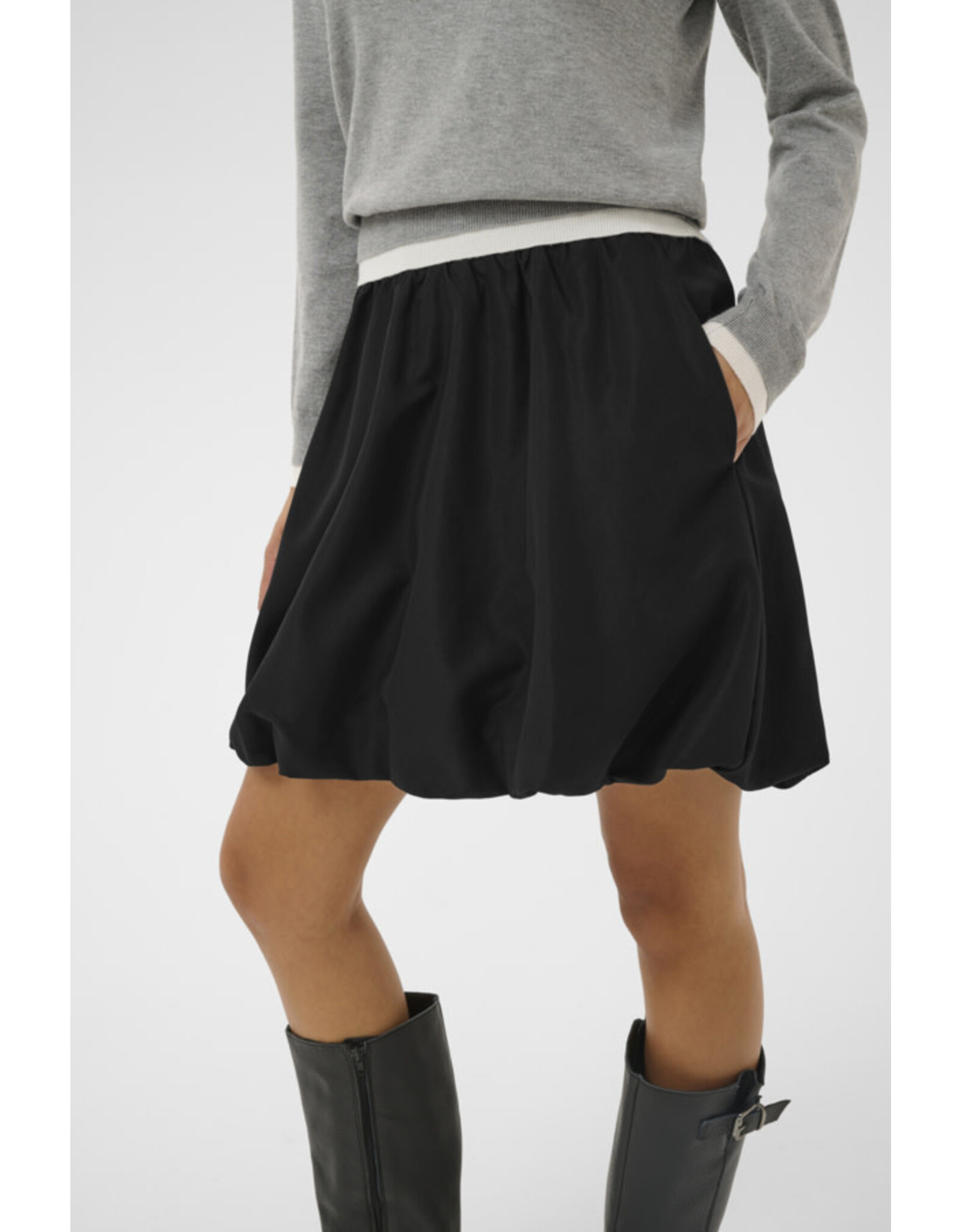 Kaffe Kaffe - Kirsten Skirt (Black Deep)