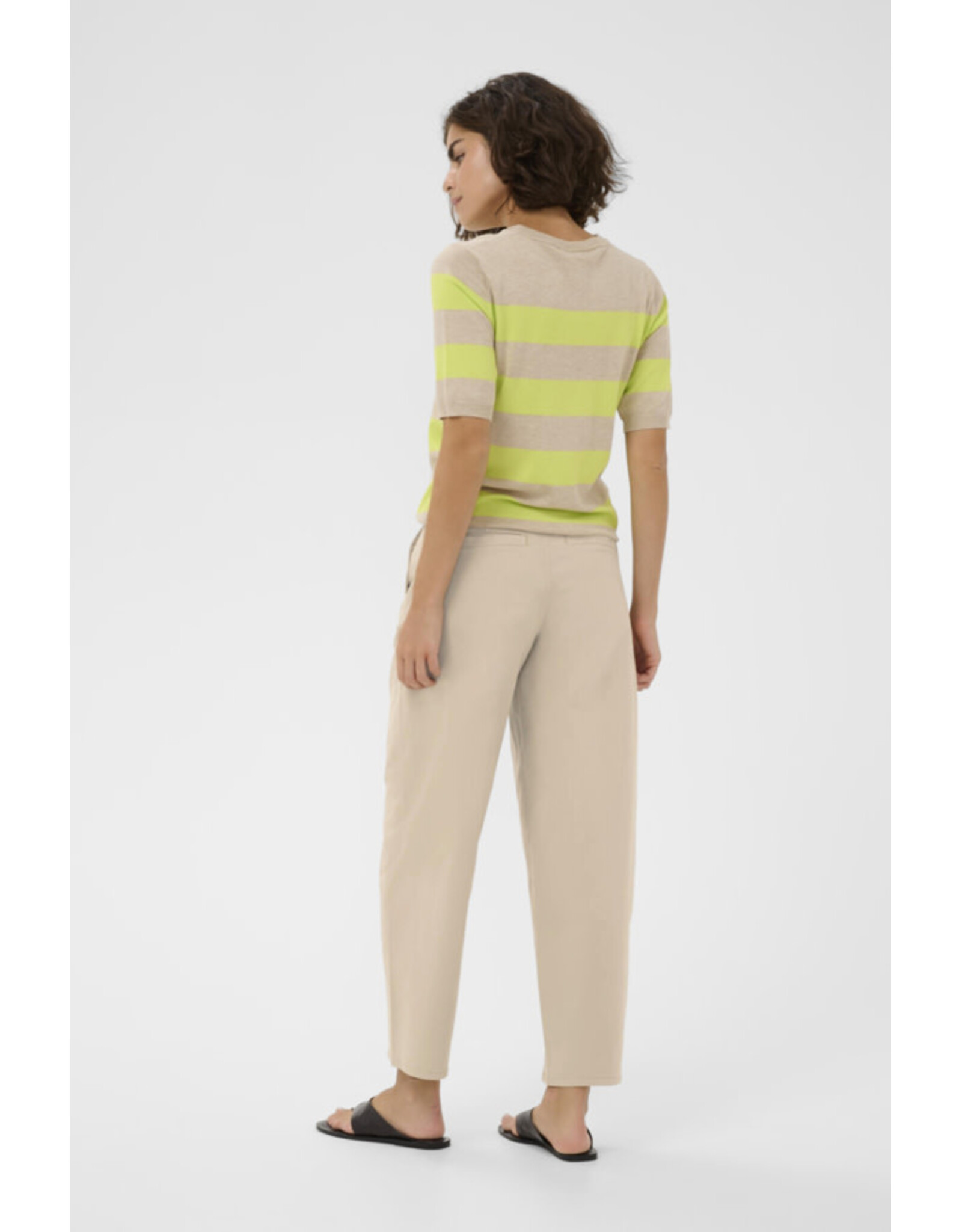 Kaffe Kaffe - Mette Barrel Pants (Feather Grey)