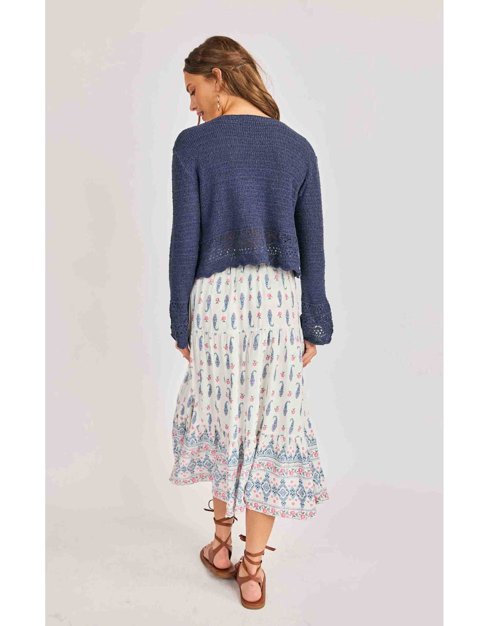Sadie & Sage Sadie & Sage - Sagebrush Maxi Skirt (Cream)