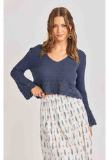Sadie & Sage Sadie & Sage - Calico Pullover (Navy)