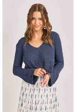 Sadie & Sage Sadie & Sage - Calico Pullover (Navy)