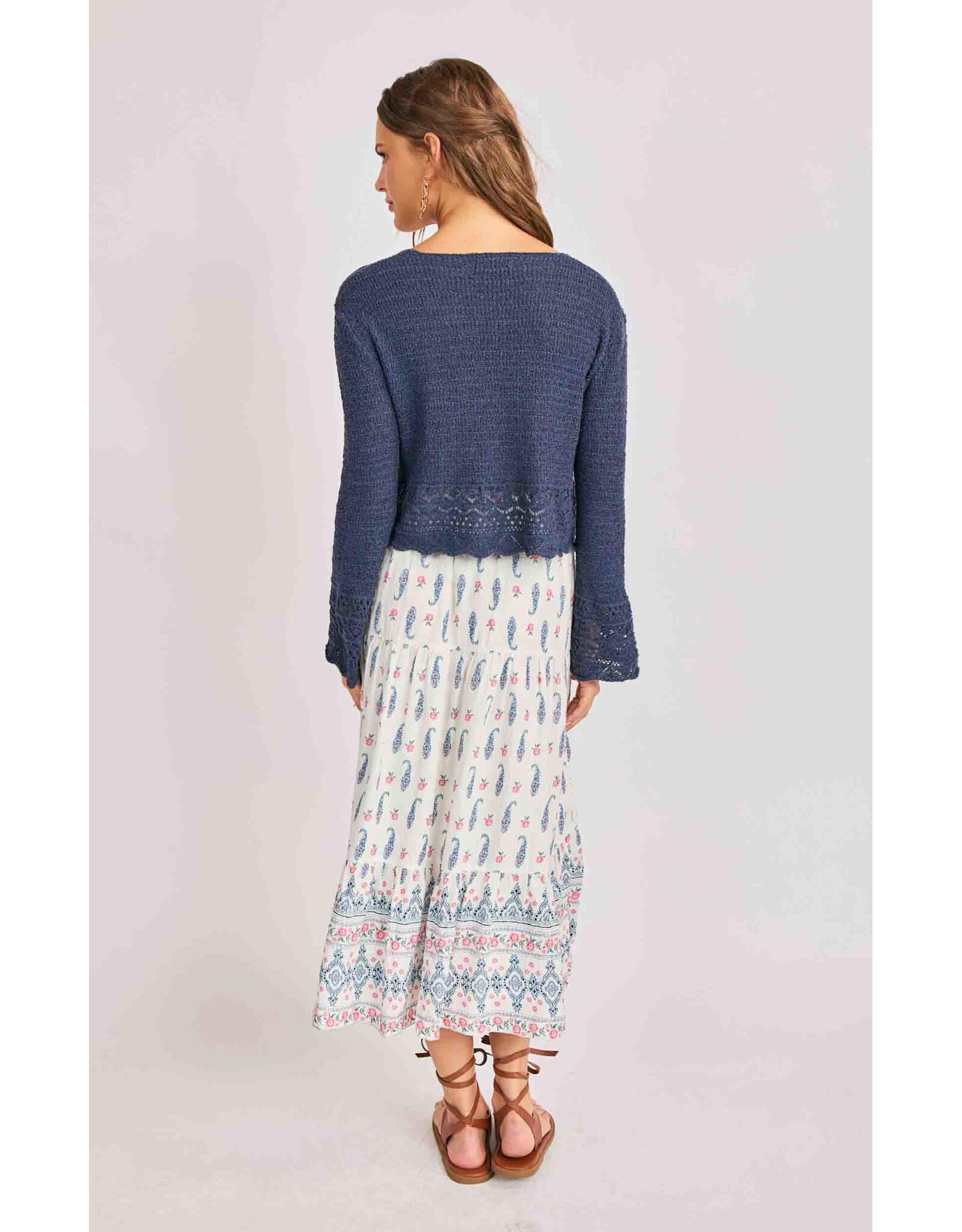 Sadie & Sage Sadie & Sage - Calico Pullover (Navy)