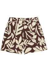 Garcia Garcia - Floral Print Shorts (Brown / White)