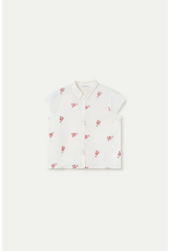 Compania Fantastica Compania Fantastica -  Lobster Embroidered Button Up Blouse