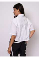 RD Style RD Style - Azalia Poplin Short Sleeve Shirt (White)