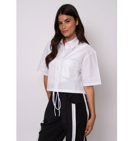 RD Style RD Style - Azalia Poplin Short Sleeve Shirt (White)