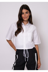 RD Style RD Style - Azalia Poplin Short Sleeve Shirt (White)